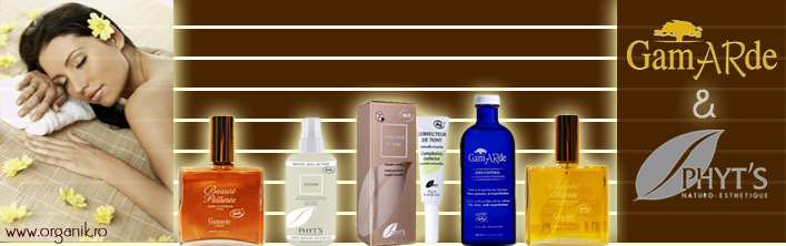 Gamarde & Phyts - cosmeticele bio altfel: dermatocosmetice si produse cosmetice profesionale bio
