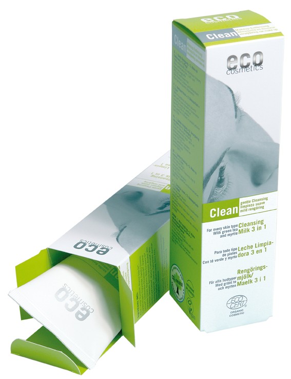 Demachiant natural cu ceai verde si ulei masline - Eco Cosmetics