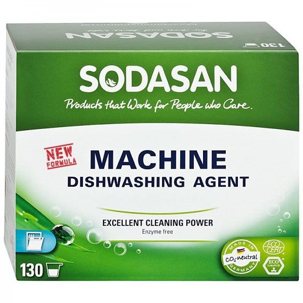 Detergent praf pentru masina de spalat vase, 2 kg - Sodasan 