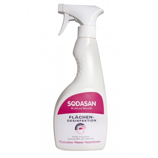 Dezinfectant bio pentru suprafete, 500 ml - Sodasan 