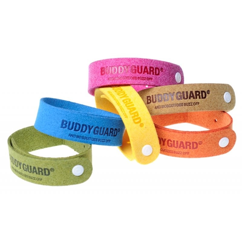 Bratara anti-tantari refolosibila, diverse culori - BUDDYGUARD