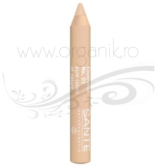 Creion corector pentru imperfectiunile tenului, Light 01 - SANTE NATURKOSMETIK