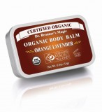 Balsam organic super hidratant fata si corp, Portocala   Lavanda, 14 g - DR. BRONNER