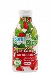 Gel de dus bio Strawberry Candy, 300 ml - Born to Bio