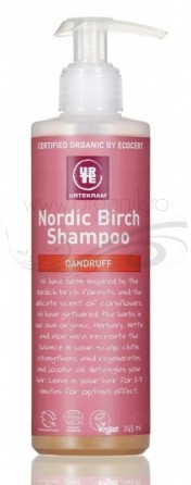 Sampon bio antimatreata cu mesteacan Nordic Birch, 245 ml - URTEKRAM