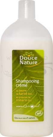 Sampon crema pentru par uscat si degradat, 400 ml - Douce Nature