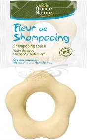 Sampon solid pentru par normal, 85 g - Douce Nature