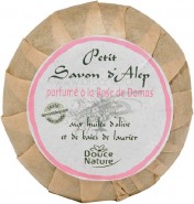 Sapun de Alep cu Trandafir de Damasc, 100 g - Douce Nature