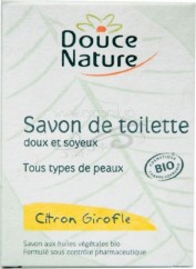 Sapun de toaleta cu lamaie si cuisoare, 100 g - Douce Nature