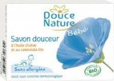 Sapun delicat pentru bebelusi, 100 g - Douce Nature