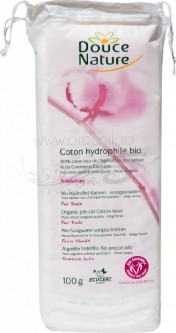 Vata hidrofila bio, 100 g - Douce Nature