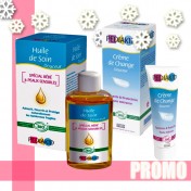 Set PROMO bebe:Ulei masaj bio cu migdale si masline+Crema iritatii scutec cu ulei de migdale dulci - Ineldea