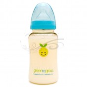 Biberon fara BPA cu gat larg, 300 ml - Green to Grow
