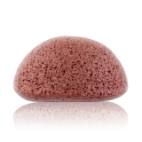 Burete Konjac cu argila rosie pentru ten sensibil - The Konjac Sponge Company