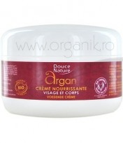 Crema nutritiva cu ulei de argan si unt de karite, 200 ml - Douce Nature