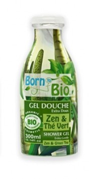 Gel de dus bio Zen & Ceai verde, 300 ml - Born to Bio