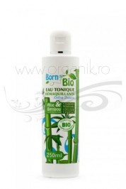 Lotiune tonica demachianta cu bambus, 250 ml - Born to Bio