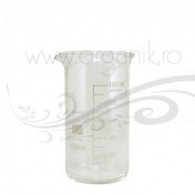 Pahar termorezistent sticlă Berzelius 100 ml - Mayam