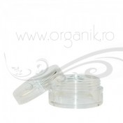 Recipient cosmetic din plastic cu capac, 5 ml