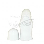 Recipient Roller Deo, plastic PP alb, 50 ml
