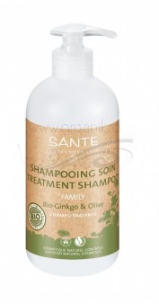 Sampon tratament cu ginkgo si masline, 500ml - SANTE NATURKOSMETIK
