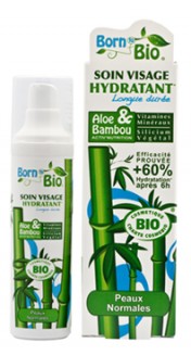 Crema de fata hidratanta cu aloe vera, pentru ten normal - Born to Bio