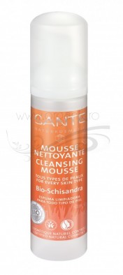 Spuma de curatare cu Schisandra, pentru toate tipurile de ten - SANTE NATURKOSMETIK