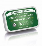 Balsam organic super hidratant fata si corp, Patchouli   Lime, 14 g - DR. BRONNER