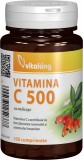 Vitamina C 500mg cu macese, 100 comprimate - Vitaking