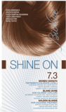 Vopsea de par tratament Shine On, Golden Blonde 7.3 - Bionike