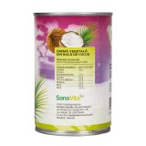 Crema vegetala din nuca de cocos, conserva 400ml - SanoVita