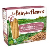 Tartine crocante bio cu naut fara gluten, 150g - Le Pain des Fleur