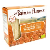 Tartine crocante bio cu quinoa, fara gluten, 150g - Le Pain des Fleur