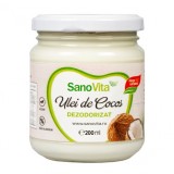 Ulei de cocos dezodorizat, 200 ml - SanoVita